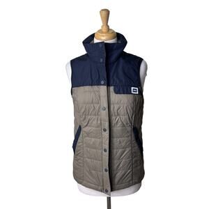 Helly Hansen Movatn Wool Insulated Vest Fallen Rock MEDIUM Blue Gray